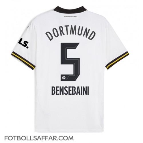 Borussia Dortmund Ramy Bensebaini #5 Tredjeställ 2024-25 Kortärmad